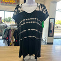 Calvin Klein Size S Navy/White Preloved T-Shirt SS
