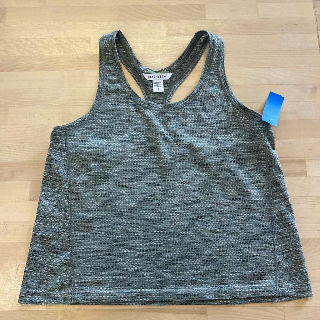 Athleta Size S Green Preloved Athletic Tank