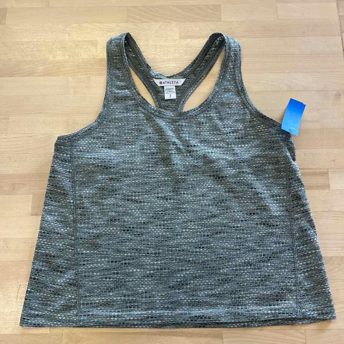 Athleta Size S Green Preloved Athletic Tank
