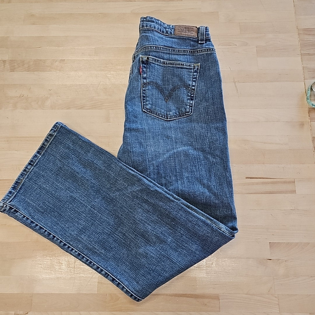 Levi's Size 16 Blue Denim Preloved Jeans