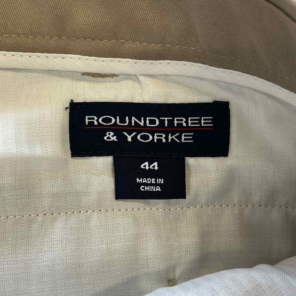 Roundtree & York Men's Size 44 Tan MENS Shorts