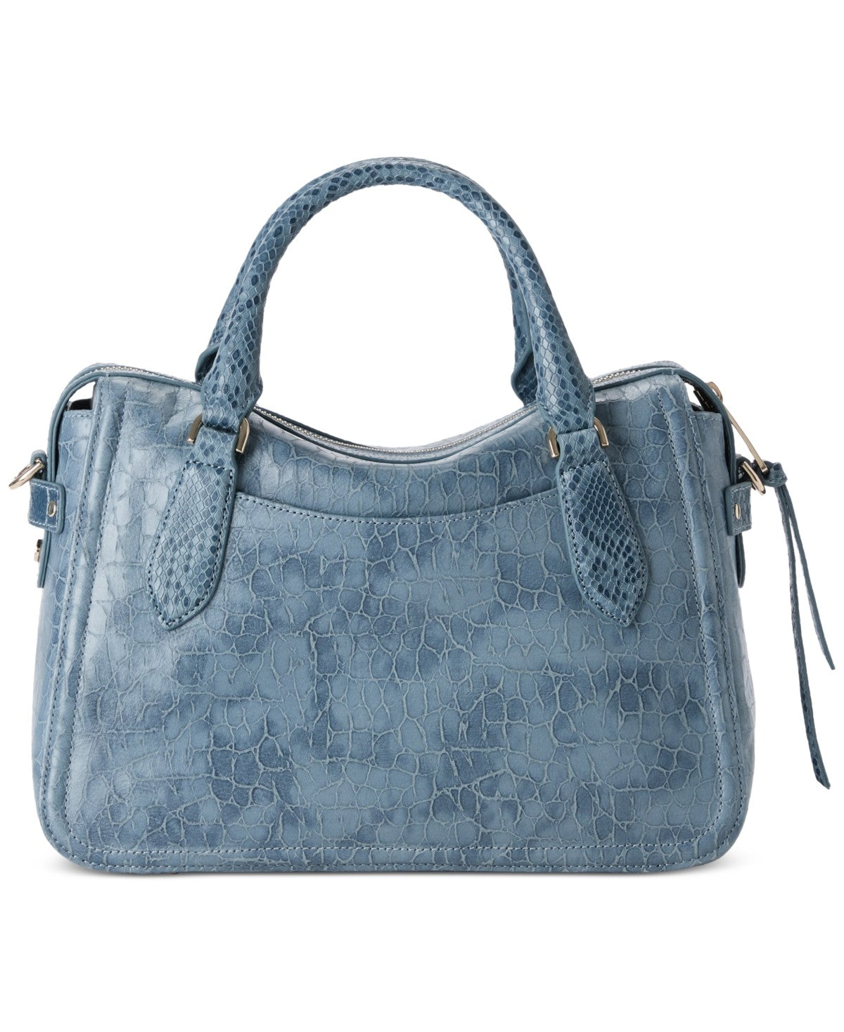 Brahmin Blue Preloved Handbag