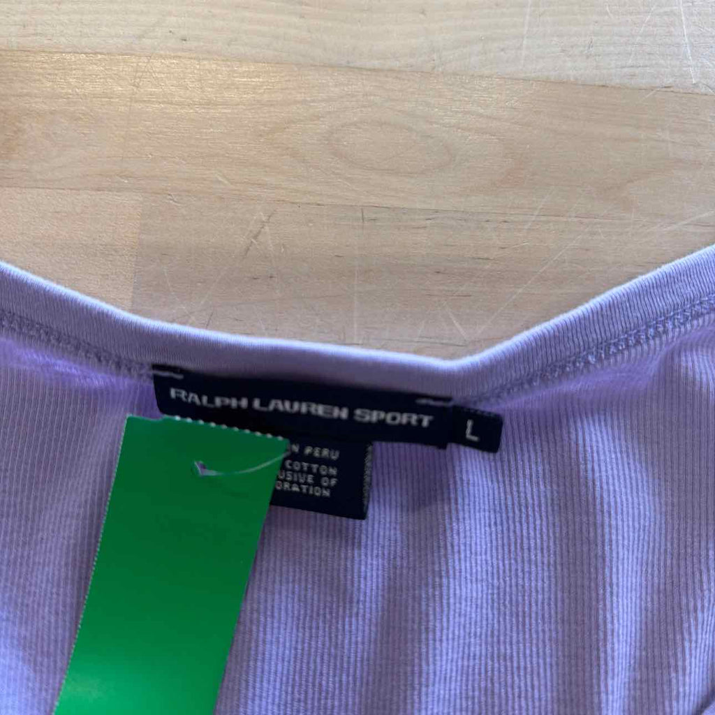Ralph Lauren Size L Lilac Preloved Tank