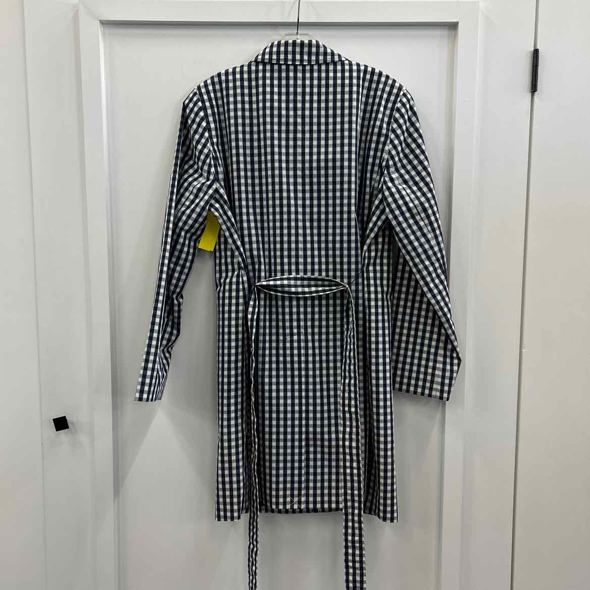 Talbots Size L Blue/White Coat