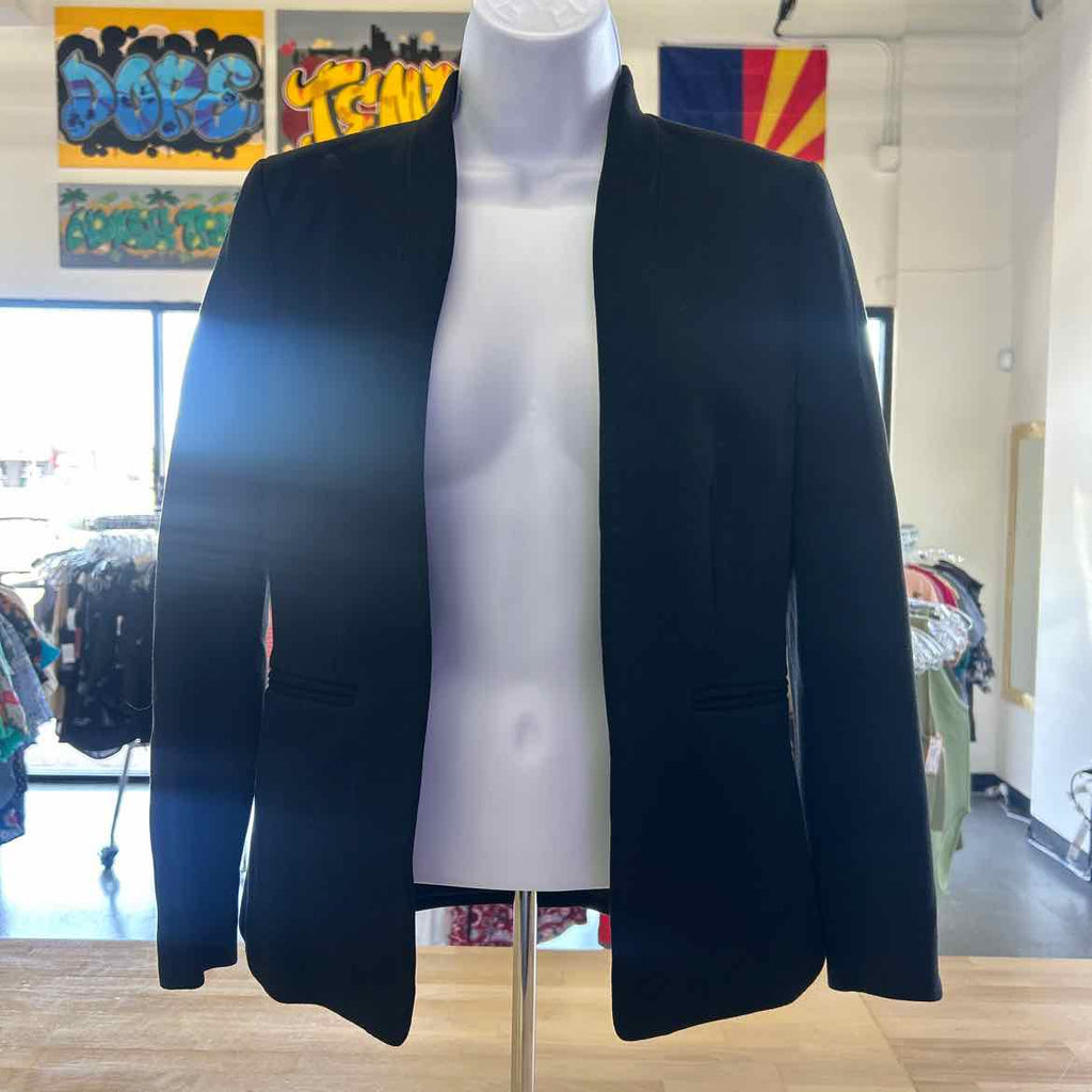 J Crew Size 0 Black Preloved Blazer