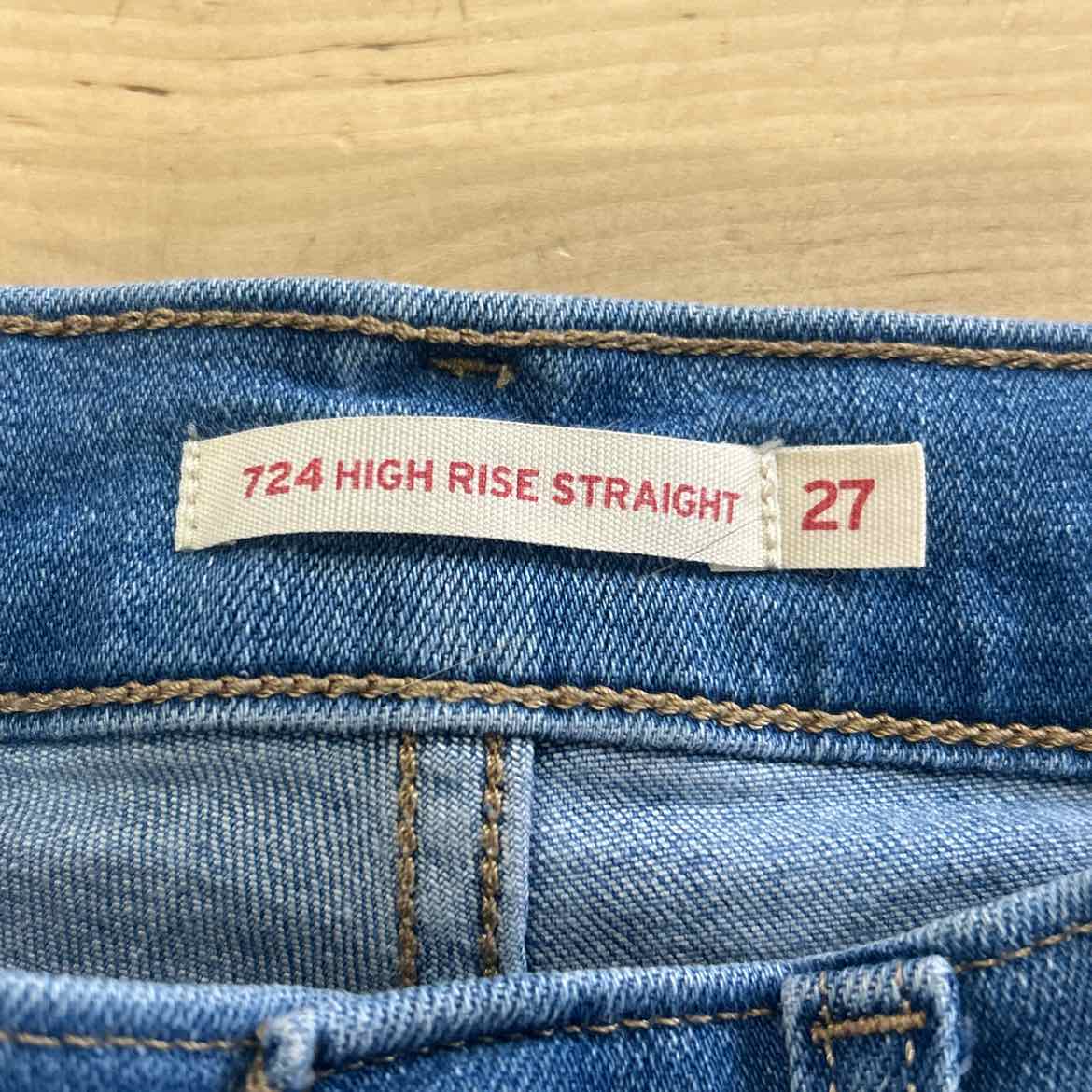Levi's Size 27 Blue Denim Preloved Jeans