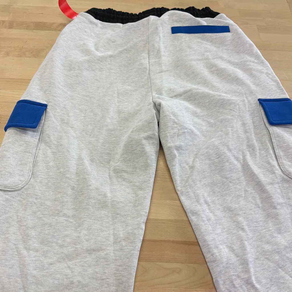 Hugo Boss Men's Nekiro Relaxed Fit Cargo Casual Trousers - Grey