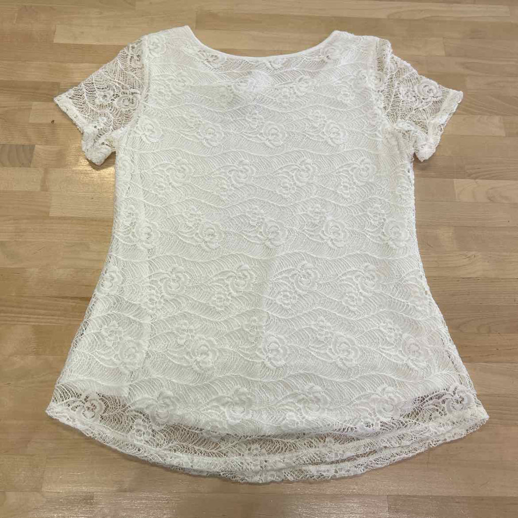 Leo &  Nicole Size S White Blouse