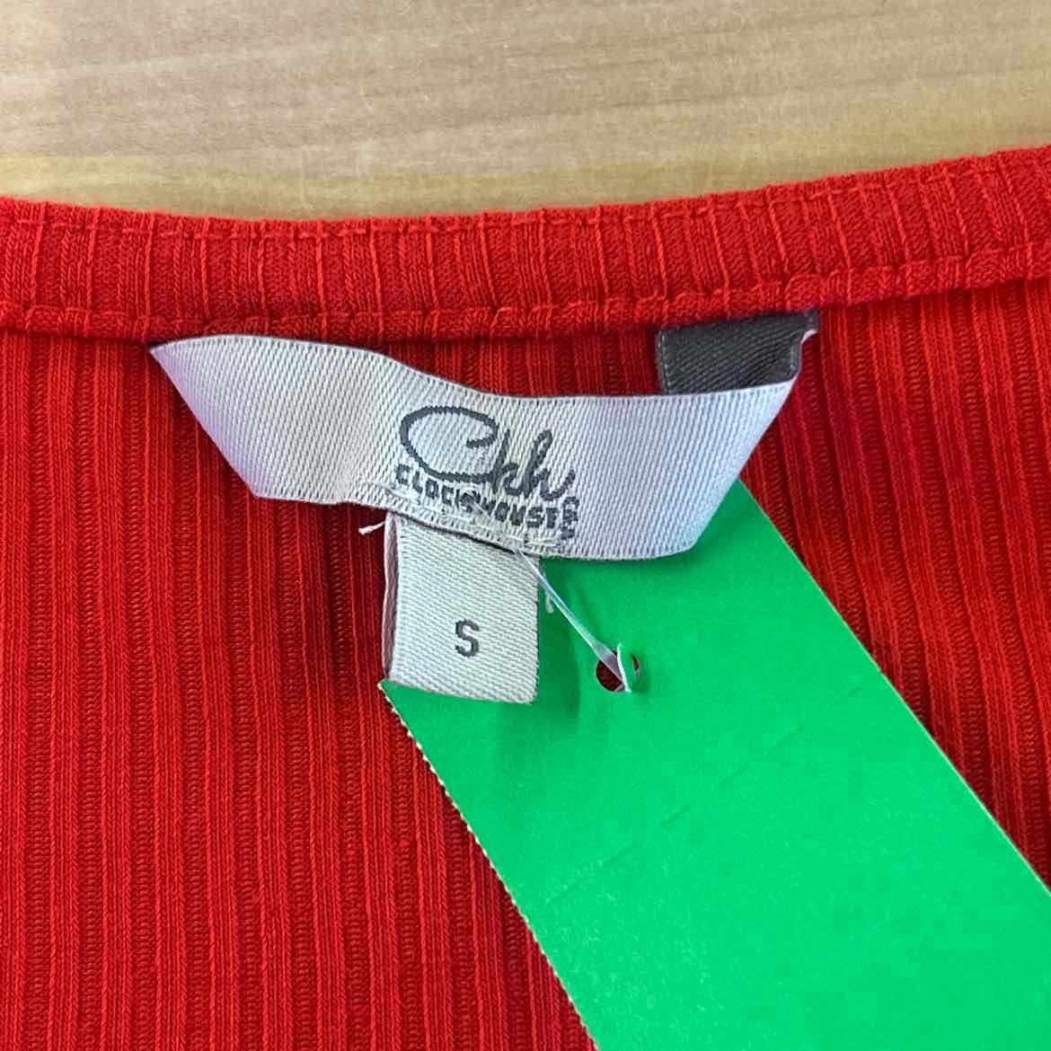 Clockhouse Size S Orange Preloved Blouse SS