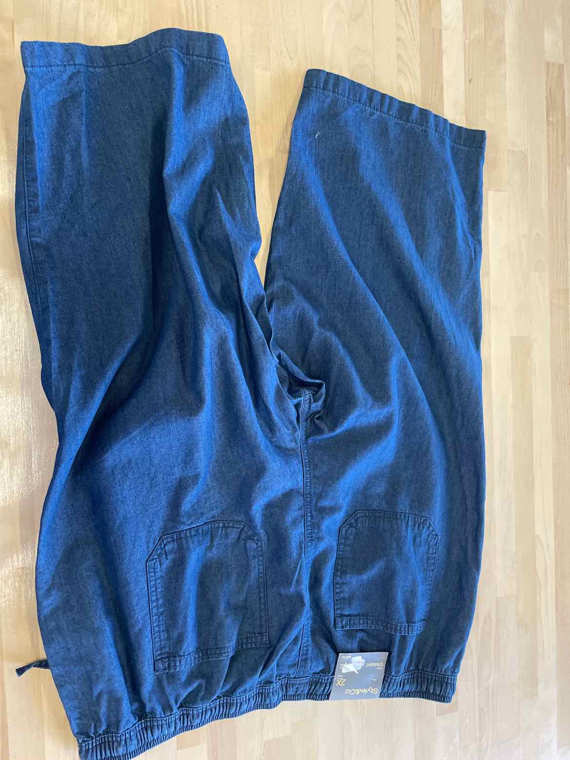 Style&Co. Size 2X Blue New Capris