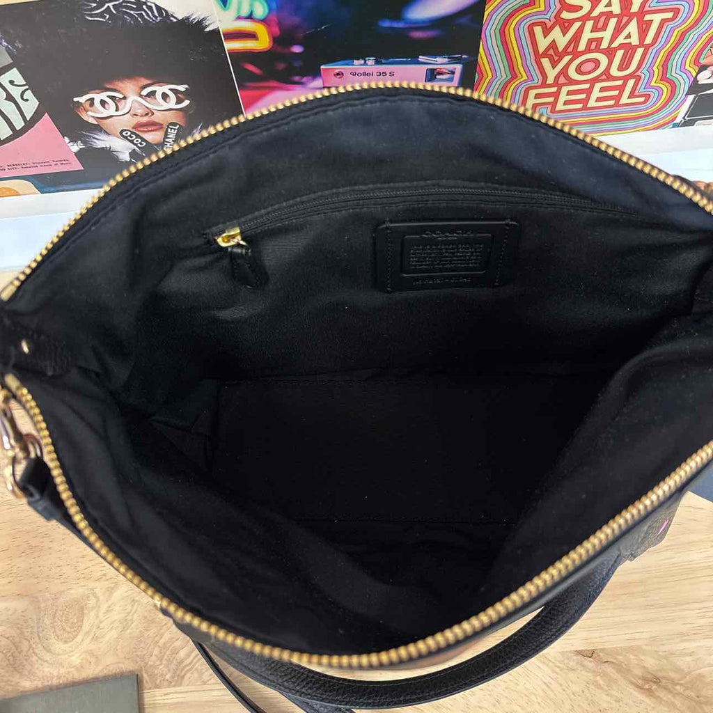 Coach Pink & Black Handbag