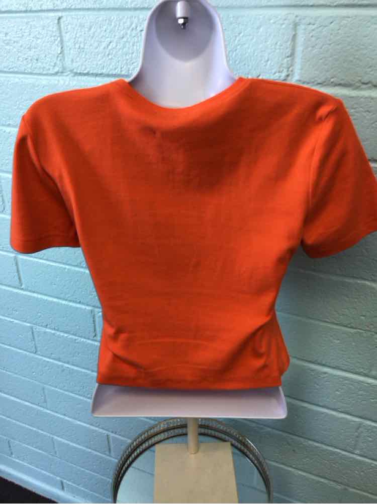zara Size M Orange Shirt