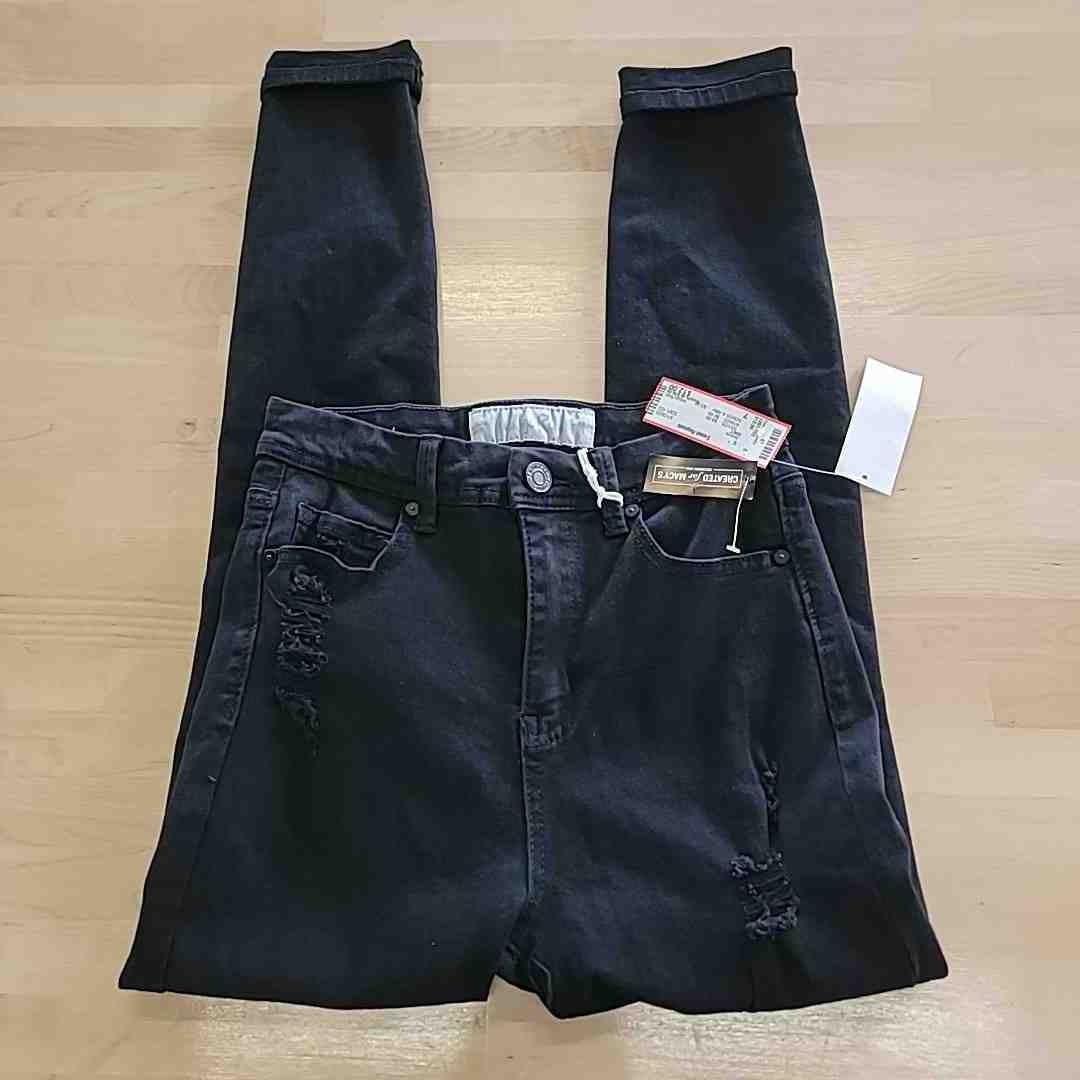 Indigo Rein Size 7 Black New Jeans