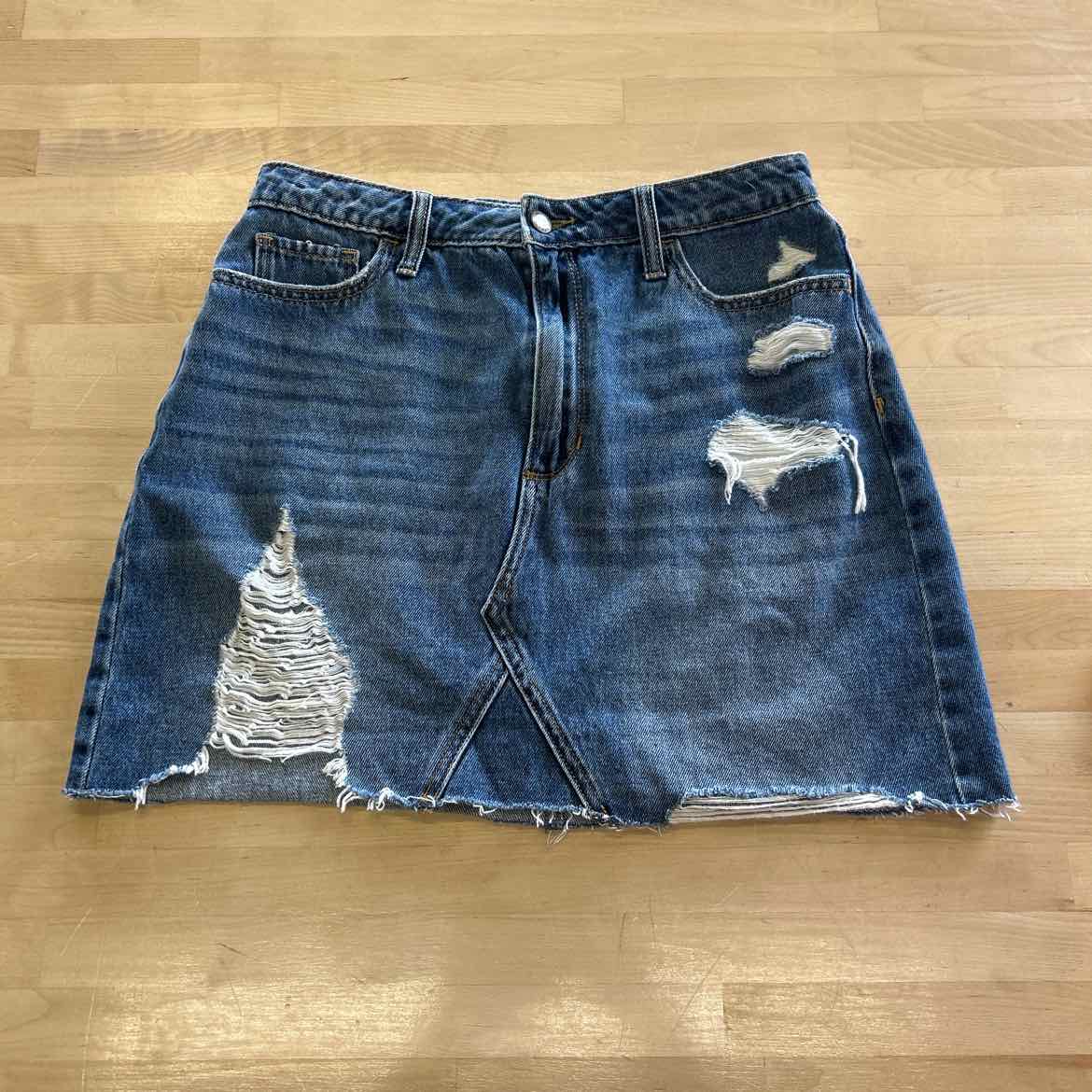 Hollister Size 29 Denim Preloved Skirt
