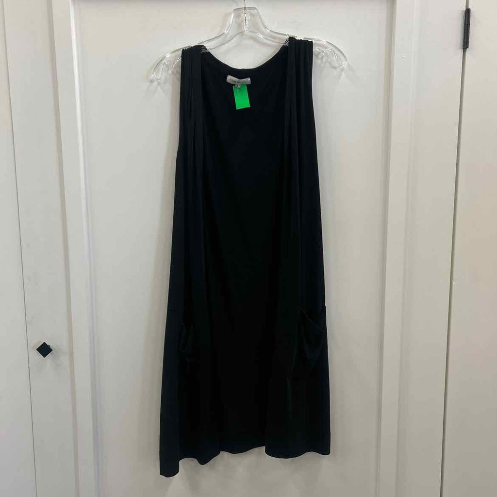 Tickeled Teal Size XL Black Preloved Duster