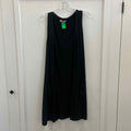 Tickeled Teal Size XL Black Preloved Duster