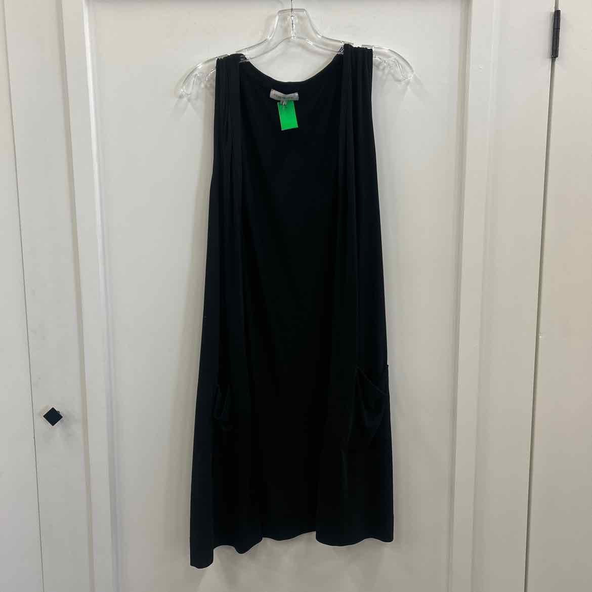 Tickeled Teal Size XL Black Preloved Duster