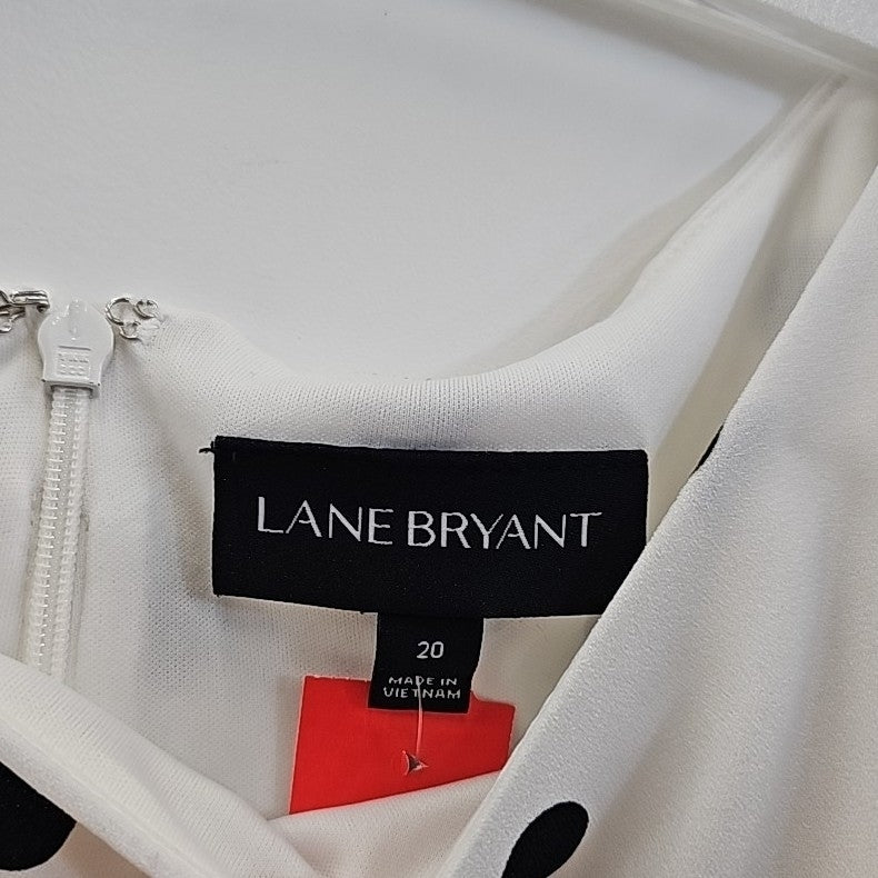 Lane Bryant Size 20 Black/White Preloved Dress