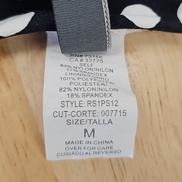 Kenneth Cole Size M Black Preloved Swimsuit