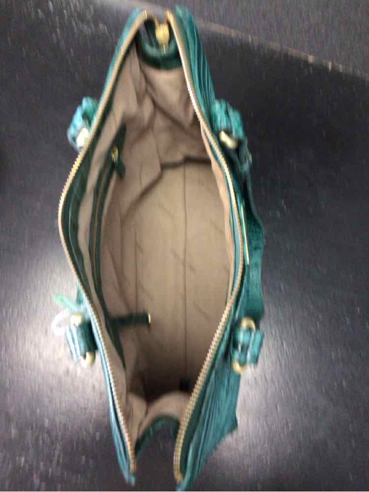 Brahmin Teal Handbag
