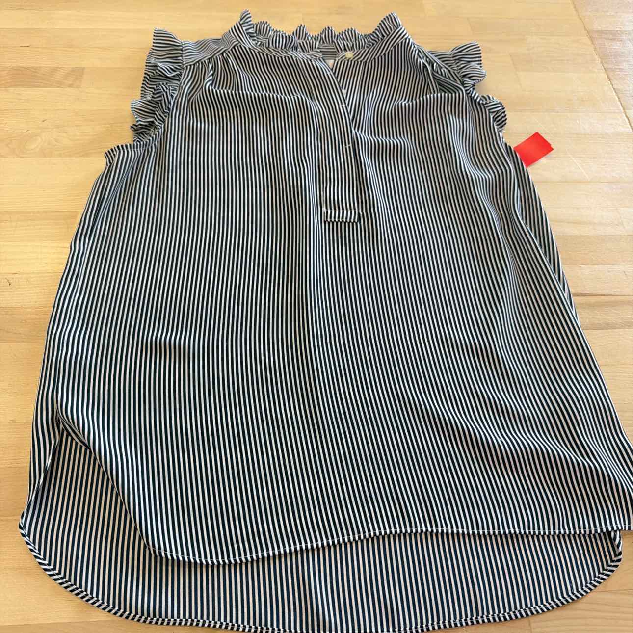 White House Black Market Size S Black Preloved Sleeveless