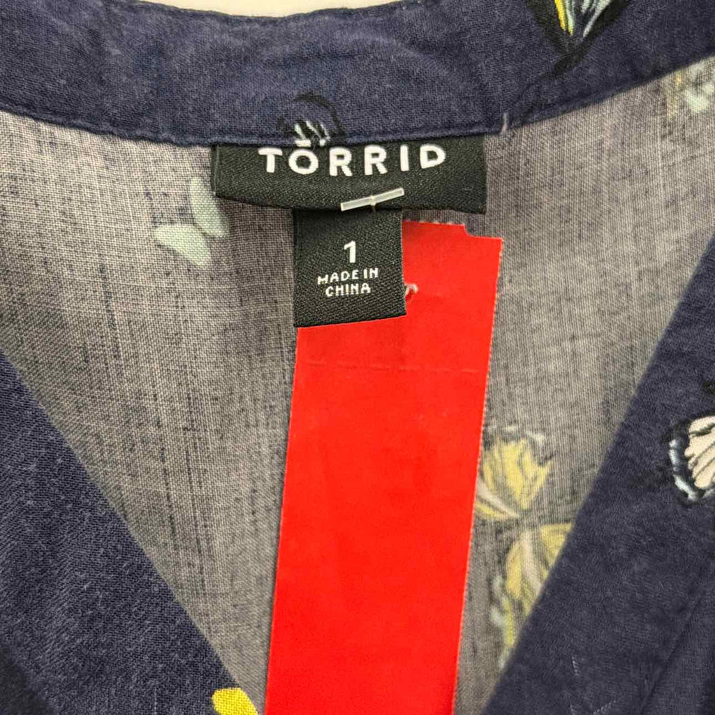 Torrid Size 1 Blue Used Dress