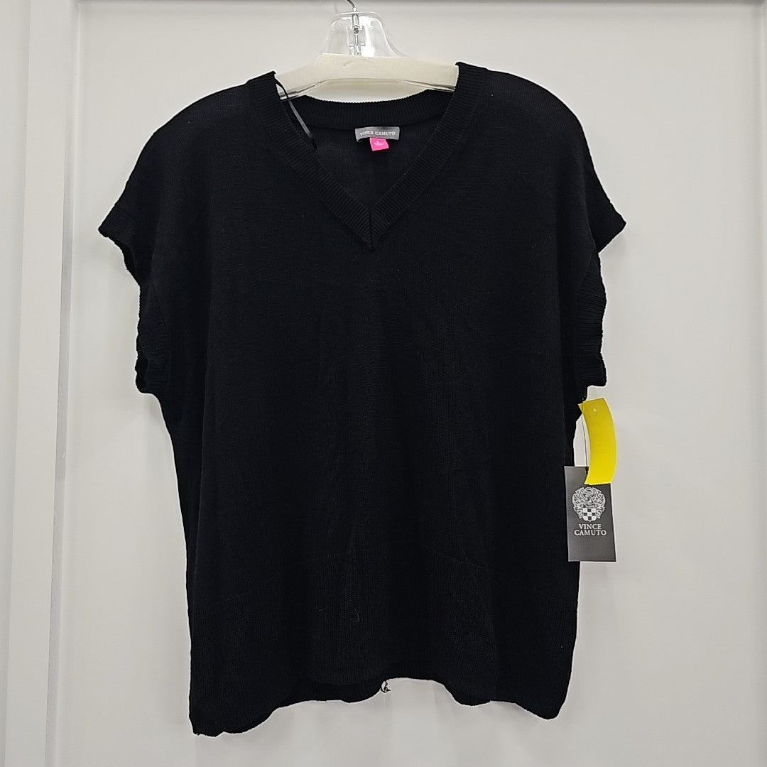 Vince Camuto Size S Black Sweater
