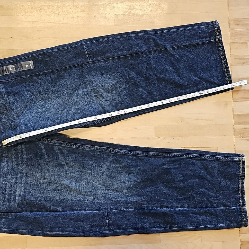 Lucky Brand Women's High-Rise Barrel-Leg Jeans - Obsidian Blue