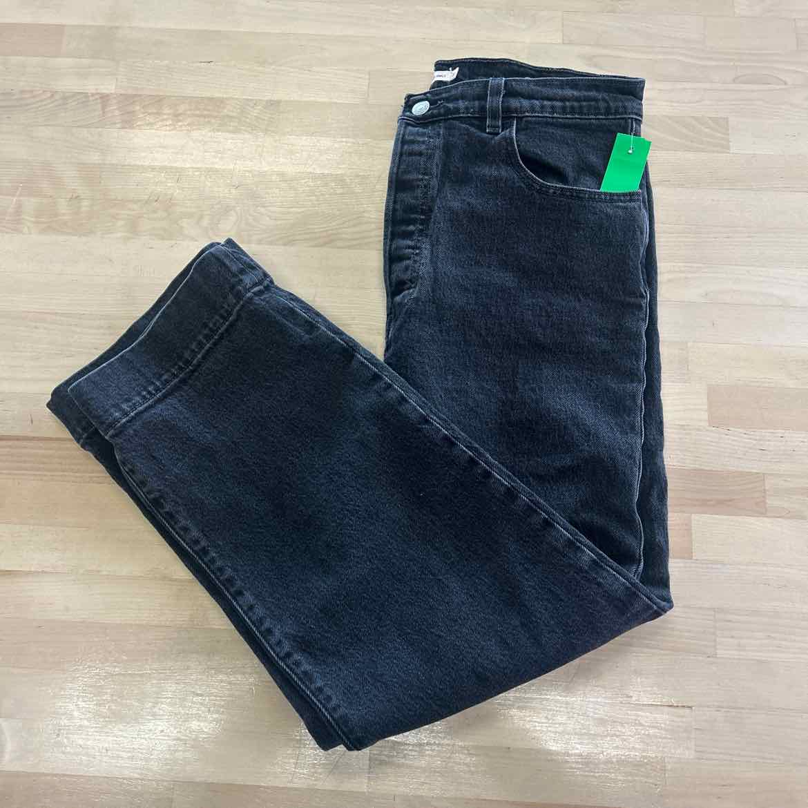 Levi's Size 31 Black Denim Preloved Jeans