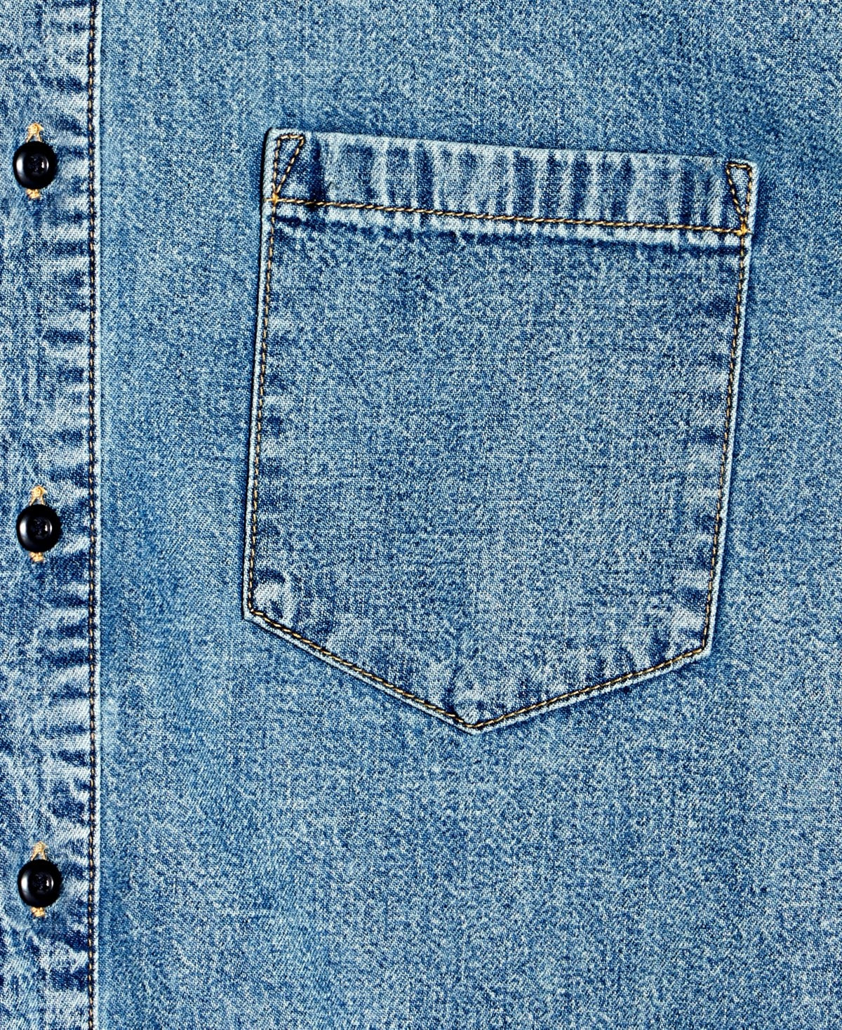 Mode of One Men's Regular-Fit Denim Shirt
