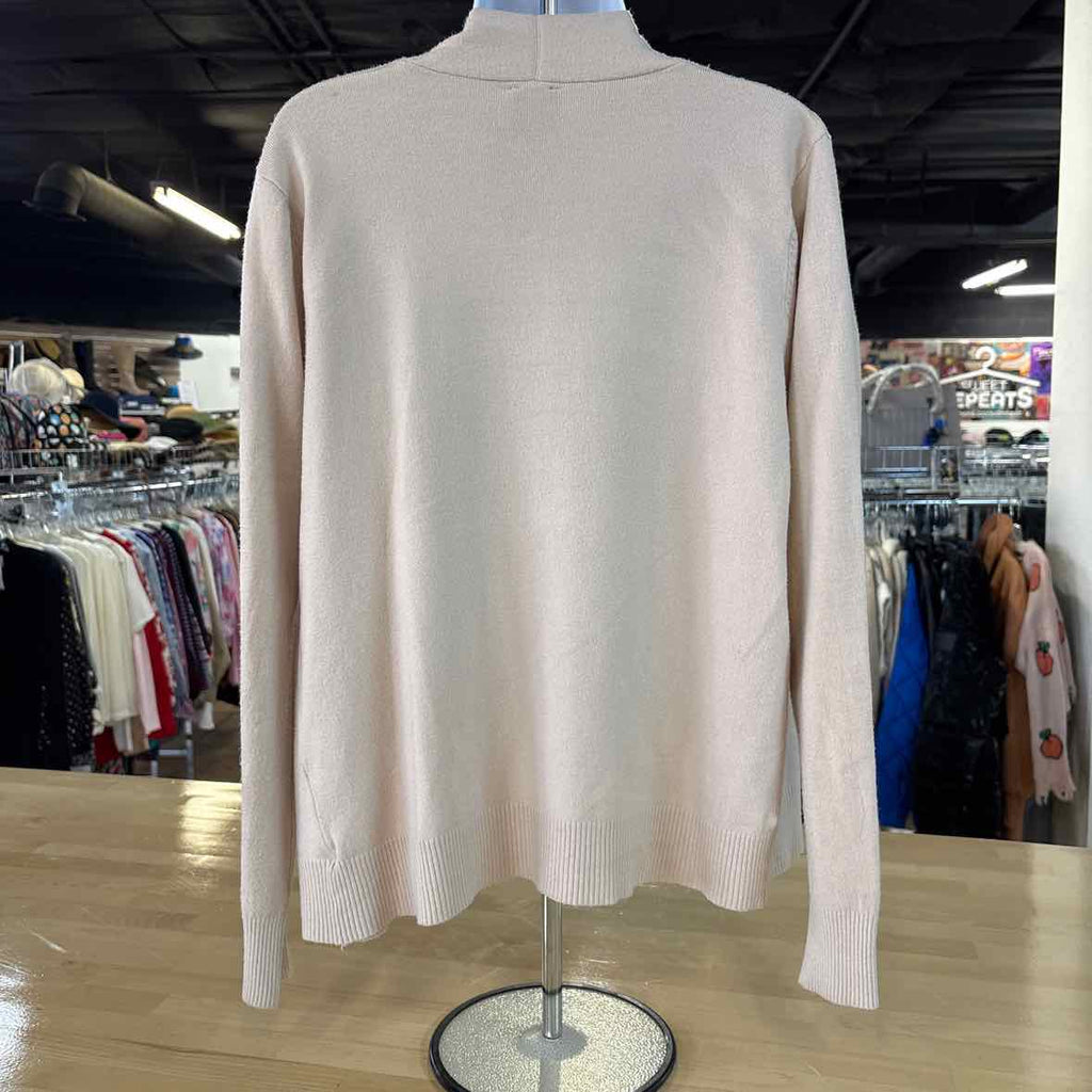 Aaeda Size M Beige Preloved Cardigan