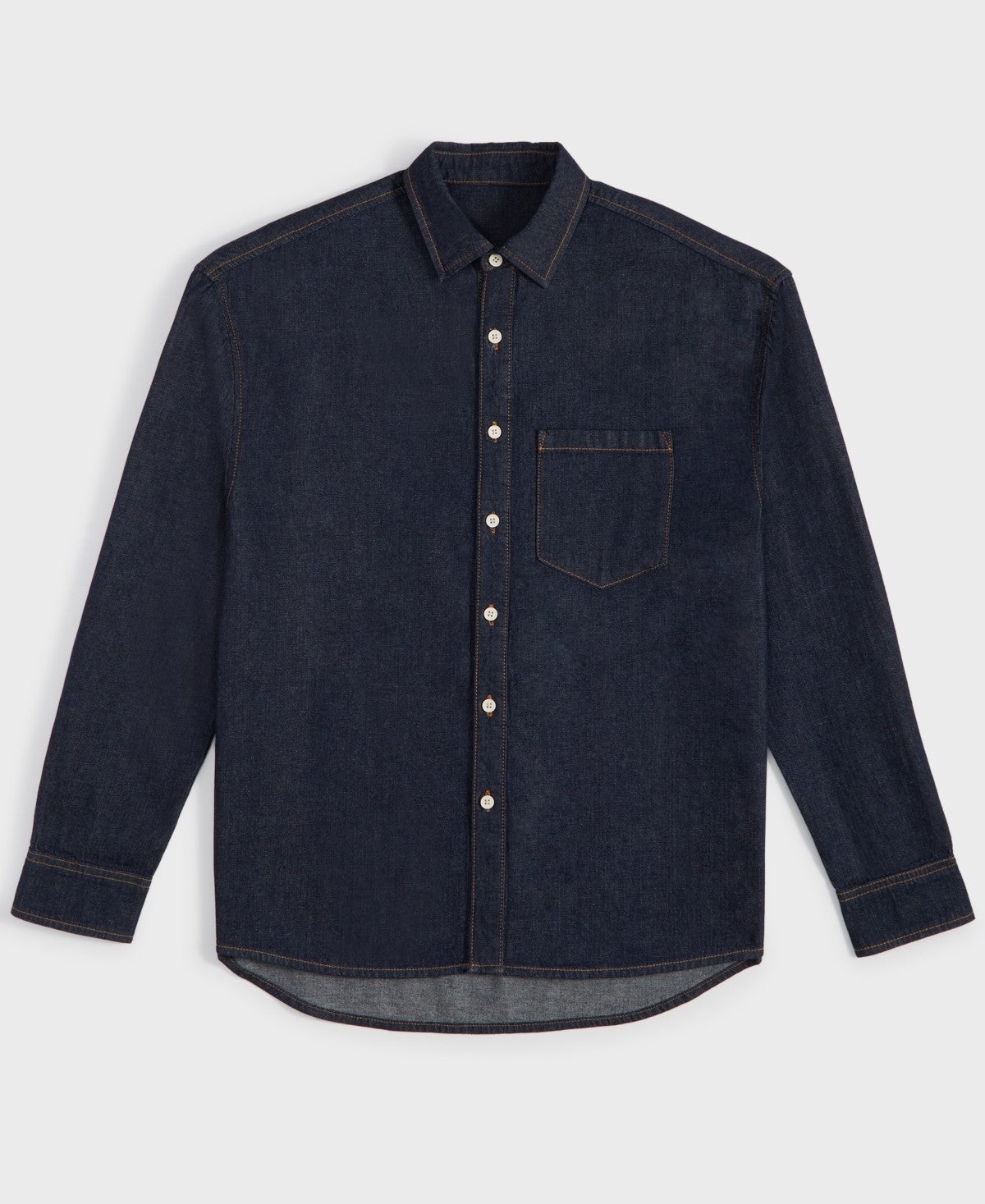Mode Of One Size XL Blue New MENS Long Sleeve Shirt