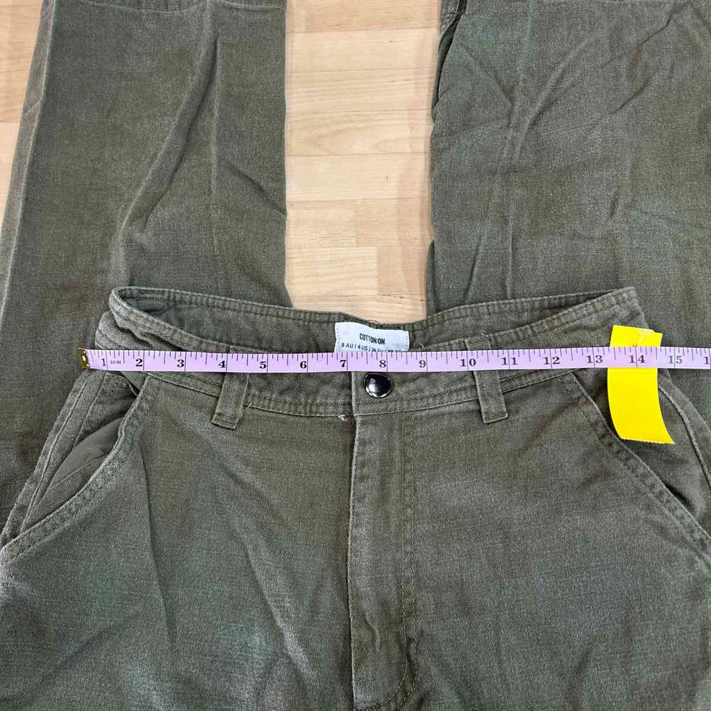 Cotton On Size 4 Green Preloved Pants