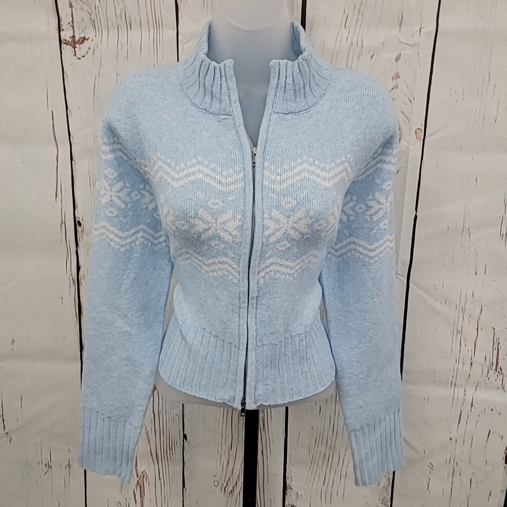 Planet Heart Size L Blue Sweater