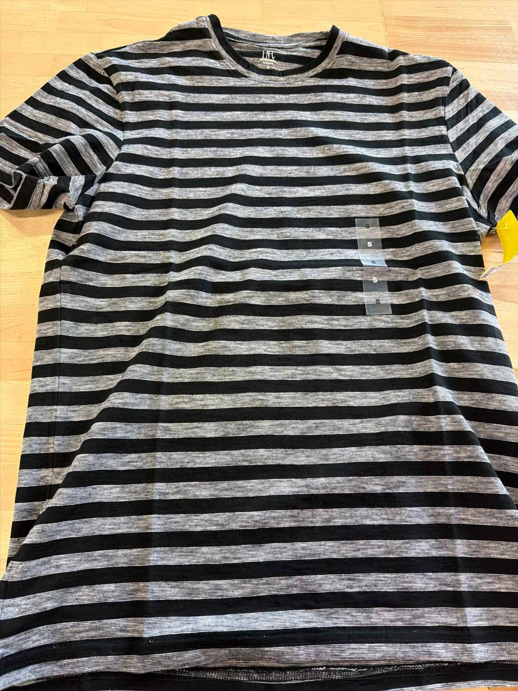 INC Size S Black New MENS Short Sleeve Shirt