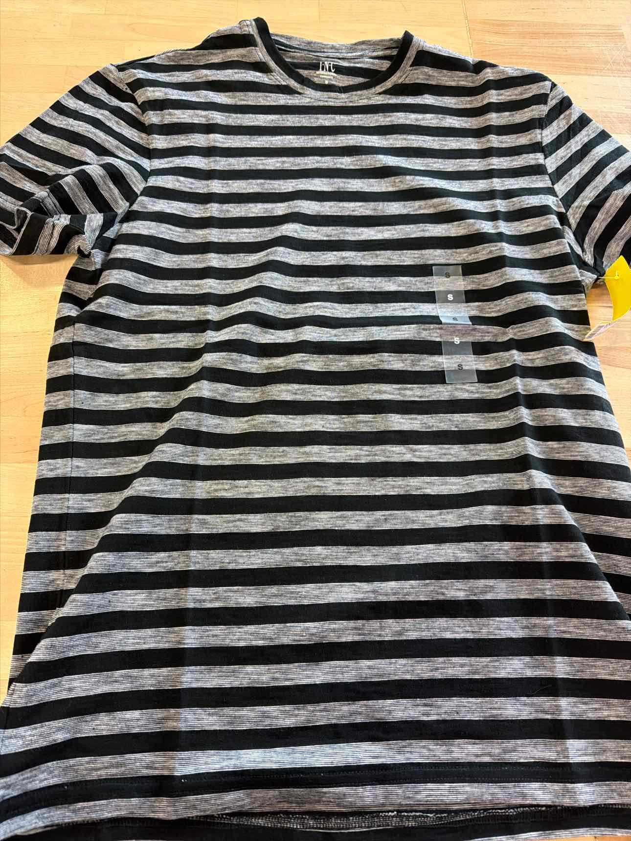 INC Size S Black New MENS Short Sleeve Shirt