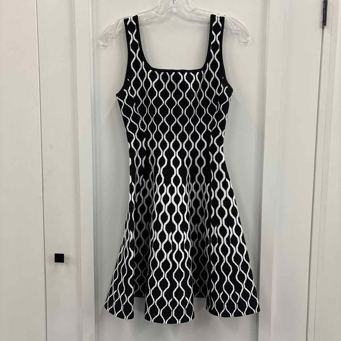 maje Size 36 Black/White Dress