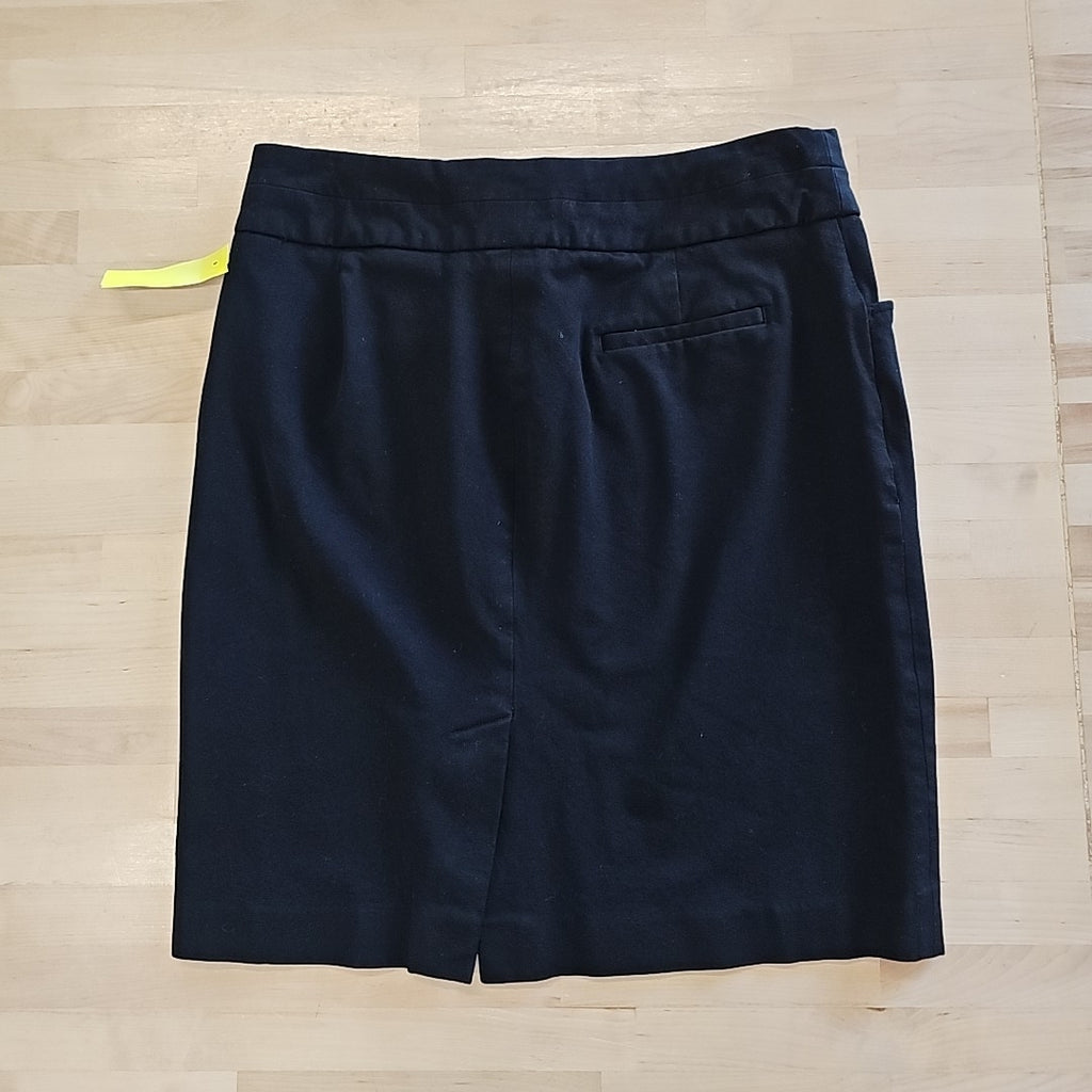 Banana Republic Size 10L Black Skirt