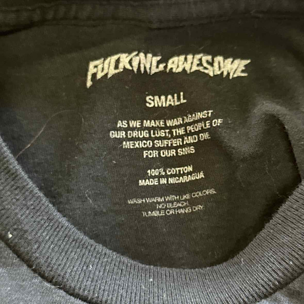 Fucking Awesome Size S Black Longsleeve