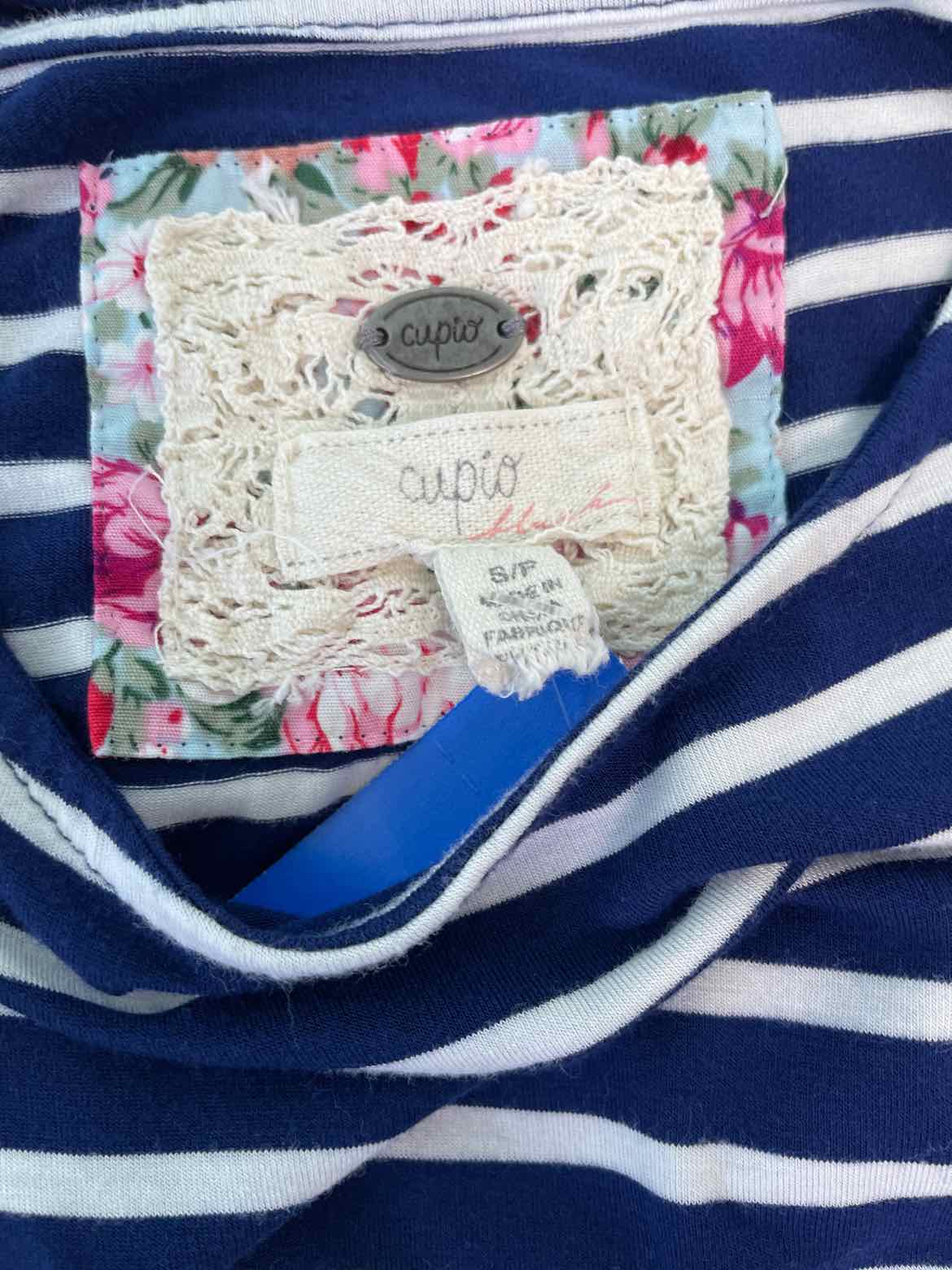 Cupio Size SP Blue White Sleeveless