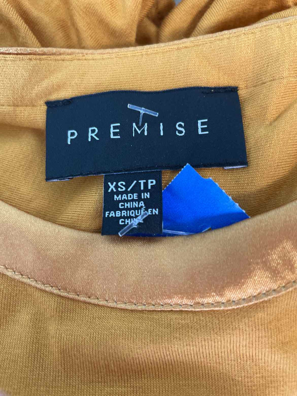 Premise Size XS Gold Blouse