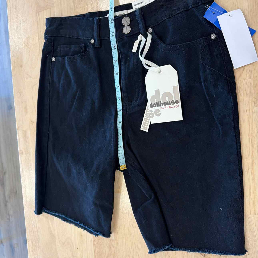 dollhouse Women Size 28 Black New Shorts