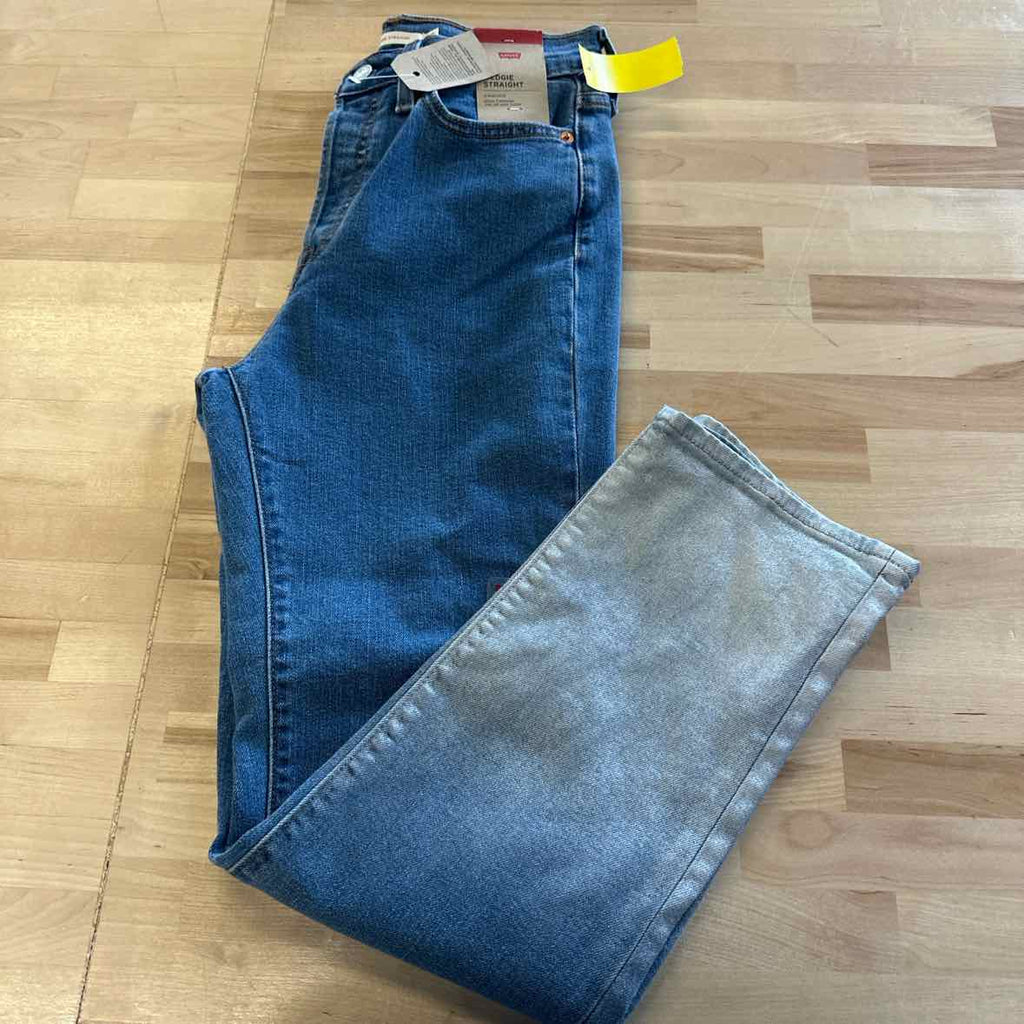 Levi's Size 6 28x28 Wedgie Straight Jeans
