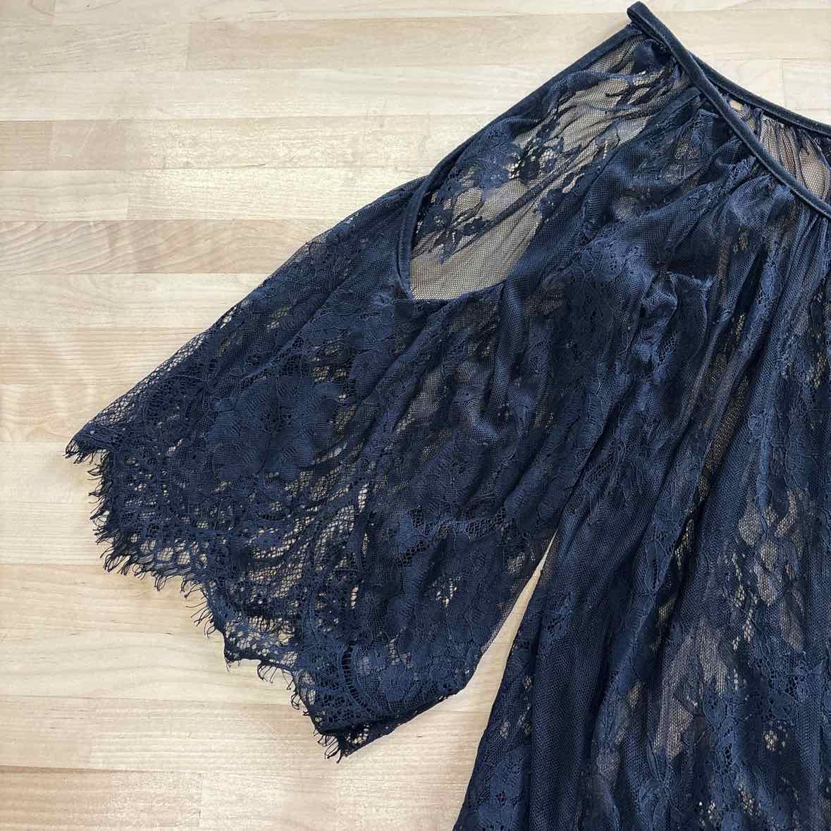 Zanzea Size XL Black Blouse