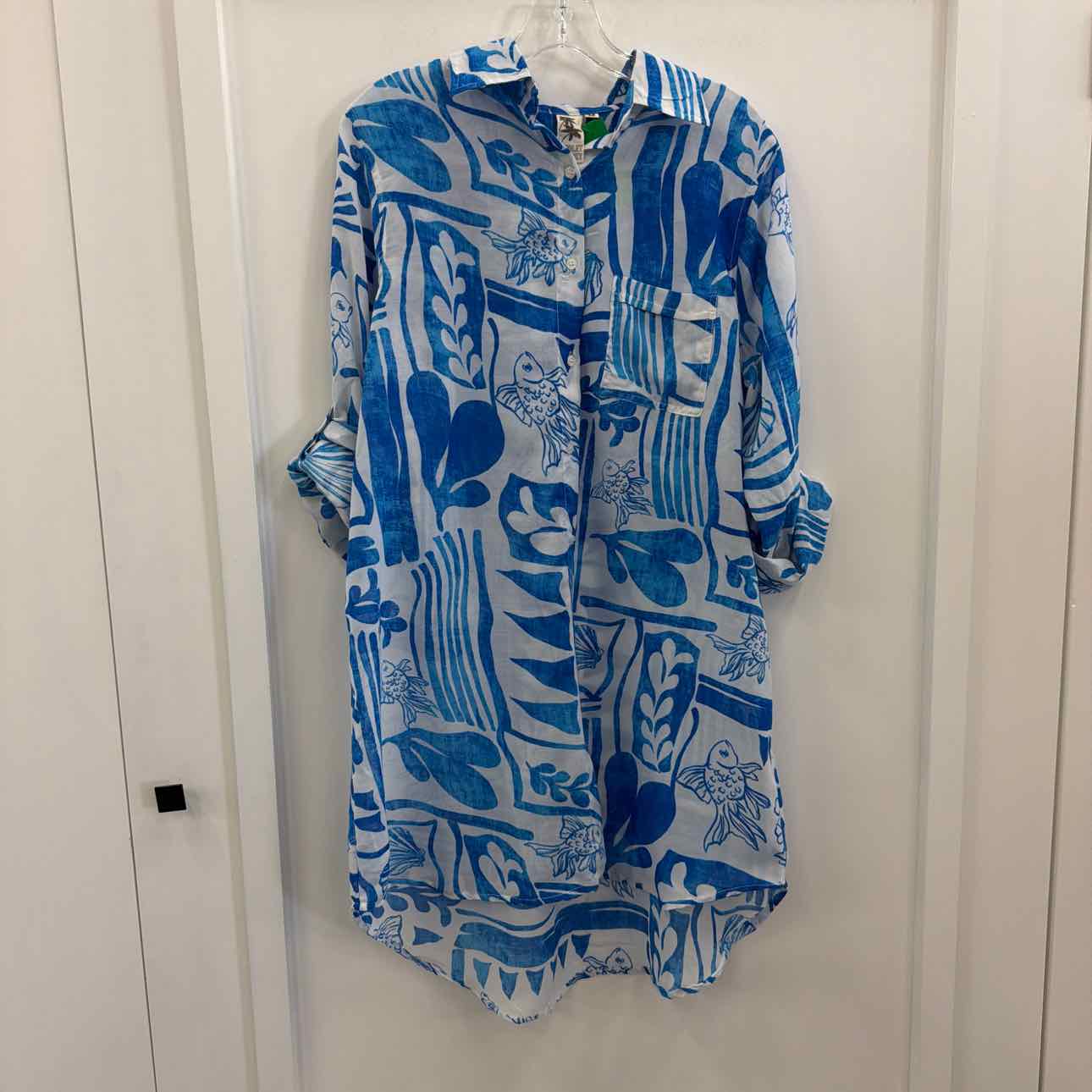 Violet Sky Size M Blue Preloved Coverup