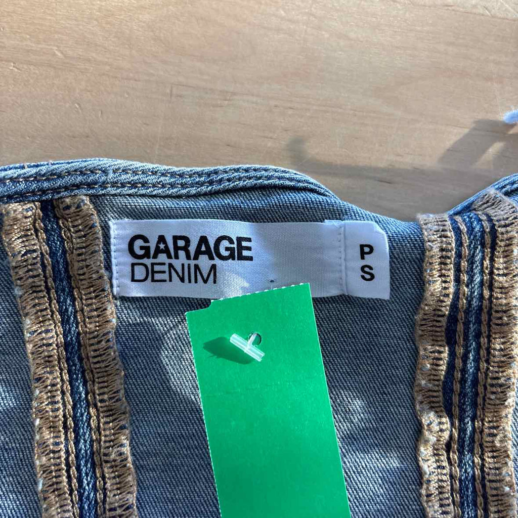 Garage Size S Blue Denim Preloved Halter
