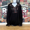 Bebonnie Size XXXL Red & black Knit Top