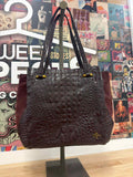 ORYANY Burgundy Leather New Handbag
