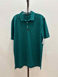 Bad Birdie Size L Green MENS Polo