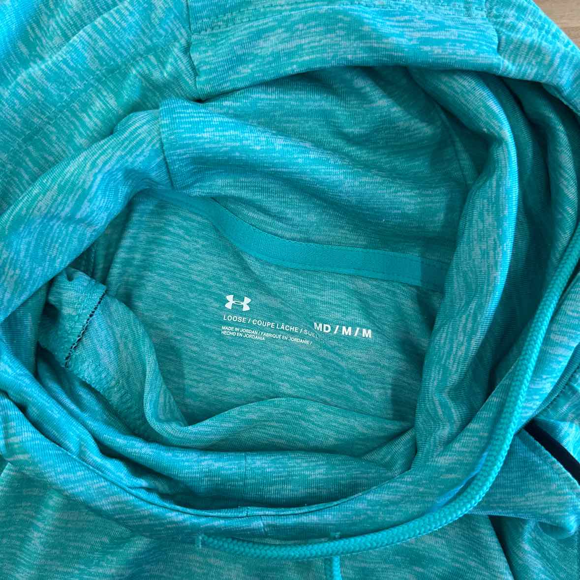 Under Armour Size M Teal Athletic Jacket